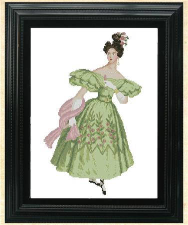 (image for) Mlle. Nicole Vintage Fashion Chart